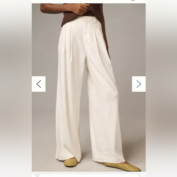 Maeve by Anthropologie cinched waist trouser pant size 6 - Picture 2 of 11